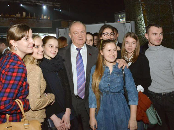 Г.А. Зюганов на встрече с молодежью: «Нам брошен новый вызов»