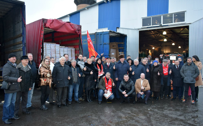82-й гуманитарный конвой ушёл к Новому году на Донбасс