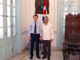 Д.Г. Новиков провел серию встреч в Республике Куба