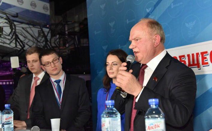 Команда КПРФ под руководством Г.А. Зюганова победила на дебатах «Молодую гвардию «Единой России»