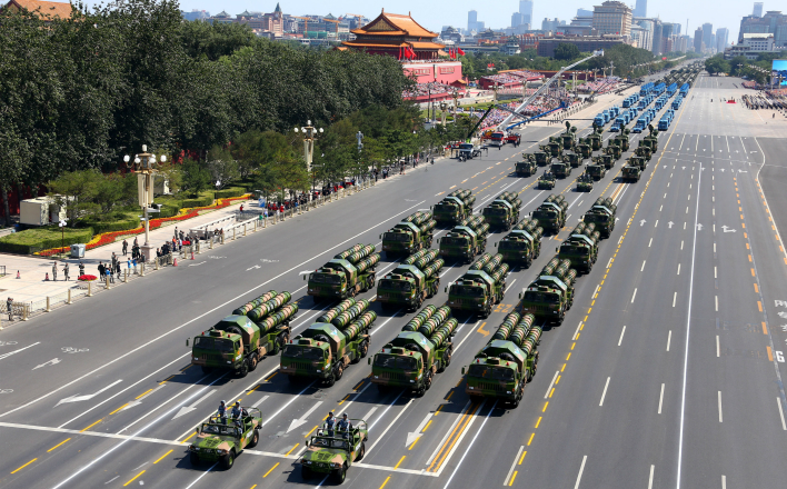 В Пекине прошёл парад в ознаменование 70-летия победы во Второй мировой войне и освобождения от японских захватчиков
