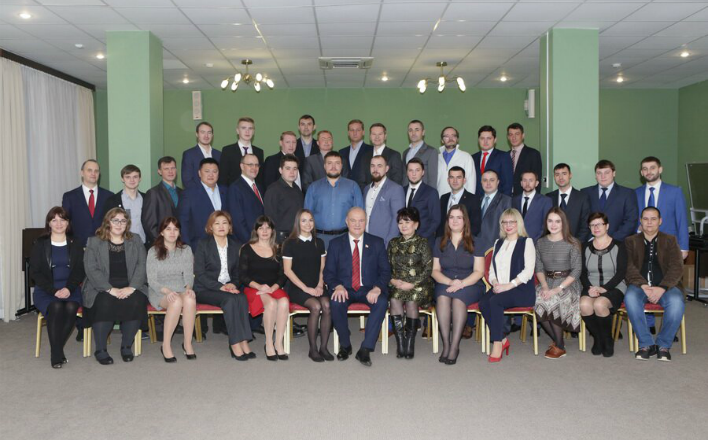 Г.А. Зюганов провел встречу в Центре политучебы ЦК КПРФ
