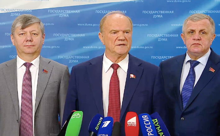Г.А. Зюганов: «Мы предлагаем мирно и демократично выбраться из кризиса»