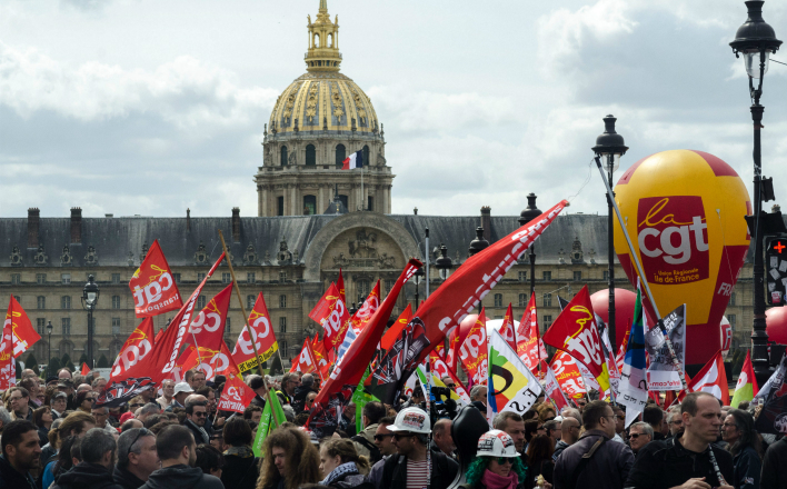 Французские «левые» против трудовой реформы Олланда