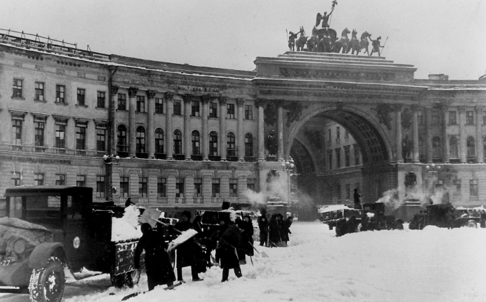 72 года назад снята блокада Ленинграда