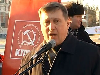 Трехтысячный митинг в Новосибирске потребовал выдвижения А.Локтя в мэры Новосибирска