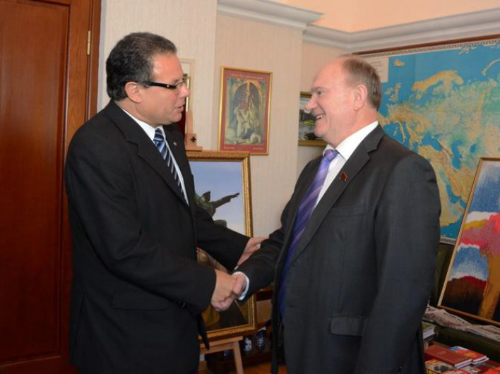 Геннадий Зюганов встретился с дипломатами из Республики Уругвай
